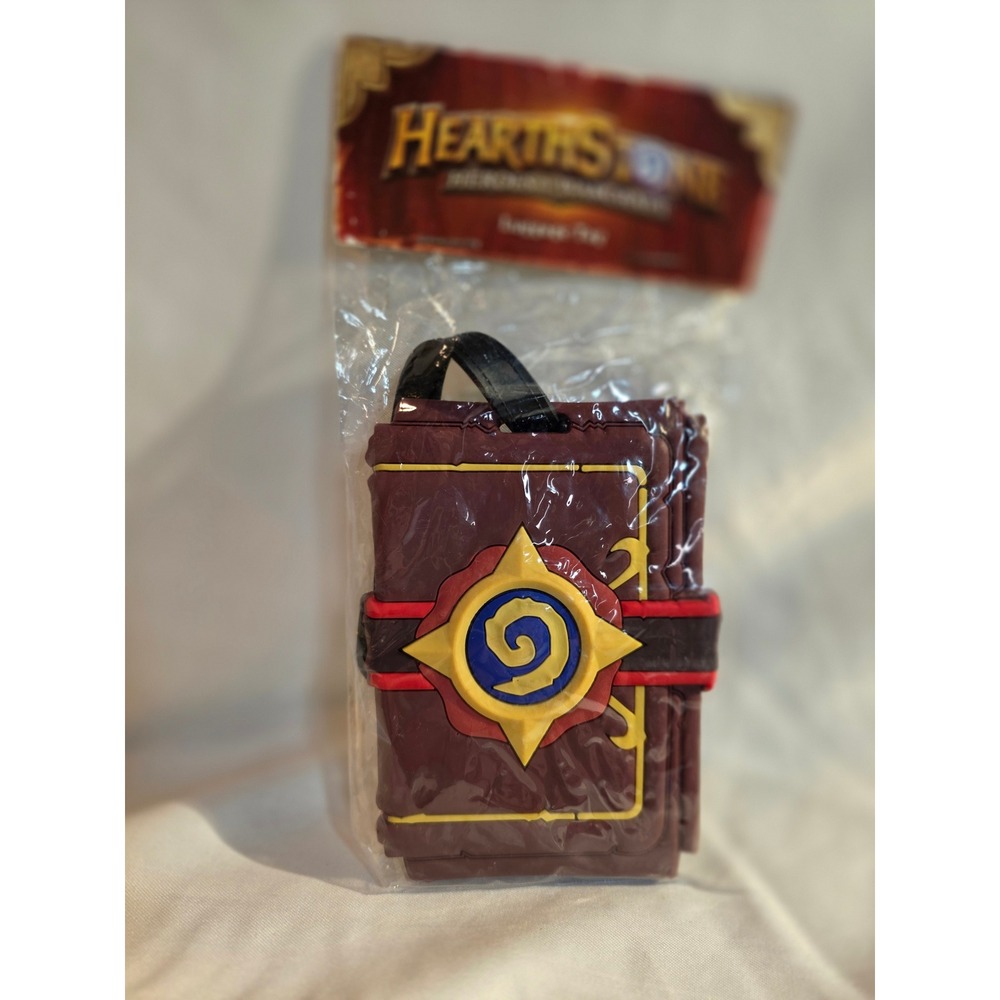 Hearthstone Heroes of Warcraft Luggage Tag Blizzard Gear Card Back Design New